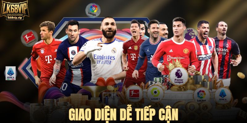 Giao diện dễ tiếp cận